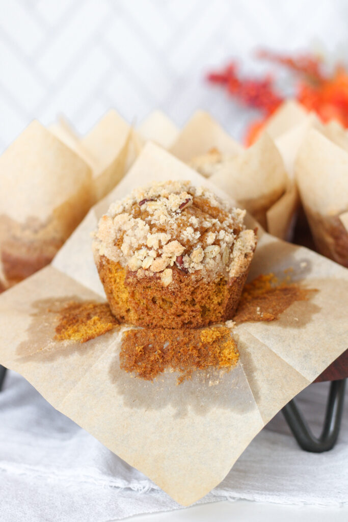 Pumpkin Streusel Muffins