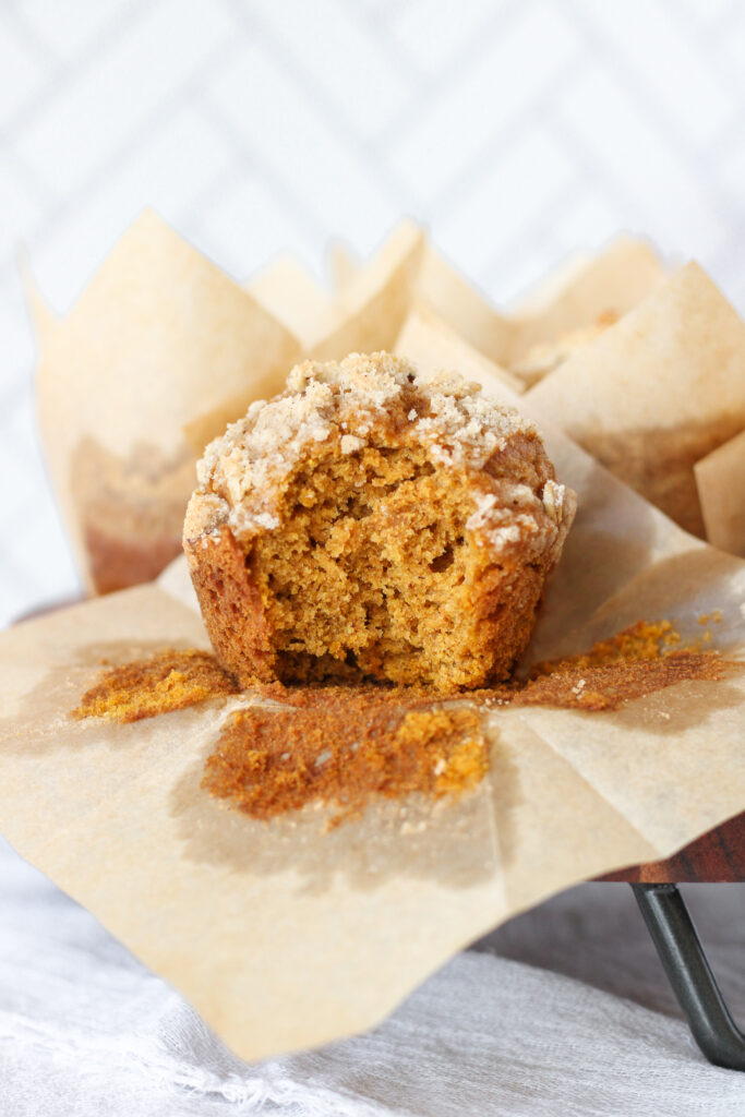 Pumpkin Streusel Muffins