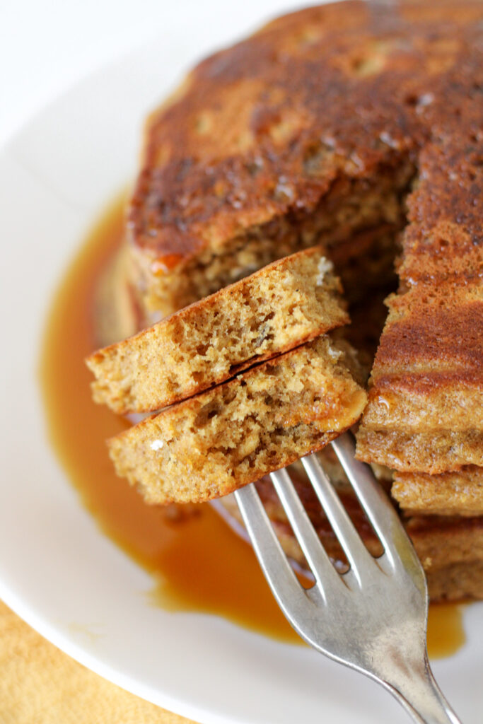 Molasses Cardamom Pancakes