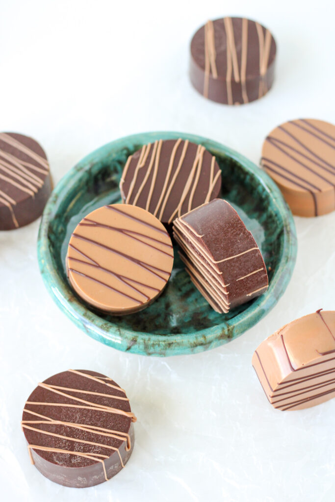 Gingerbread Marshmallow Bites