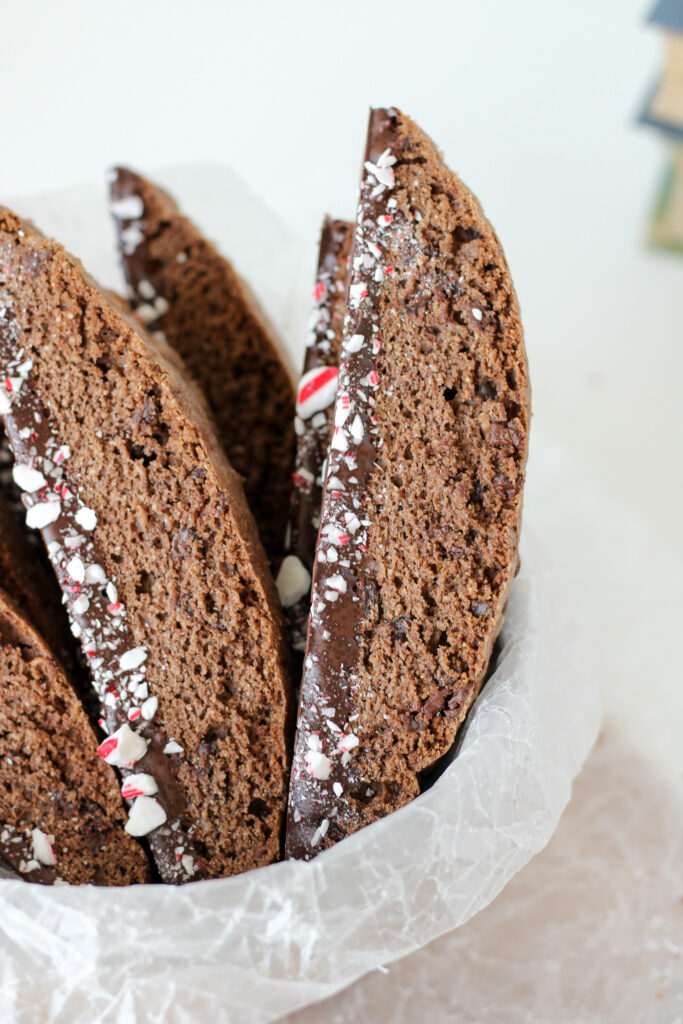 Chocolate Peppermint Biscotti