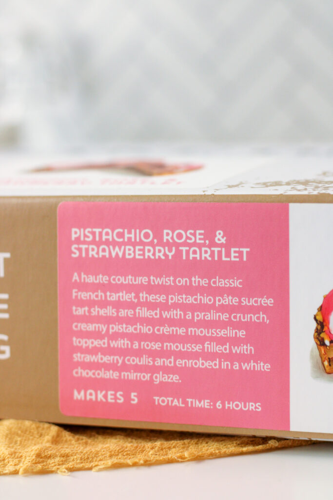 Bake On Kit: Pistachio, Rose, and Strawberry Tartlet