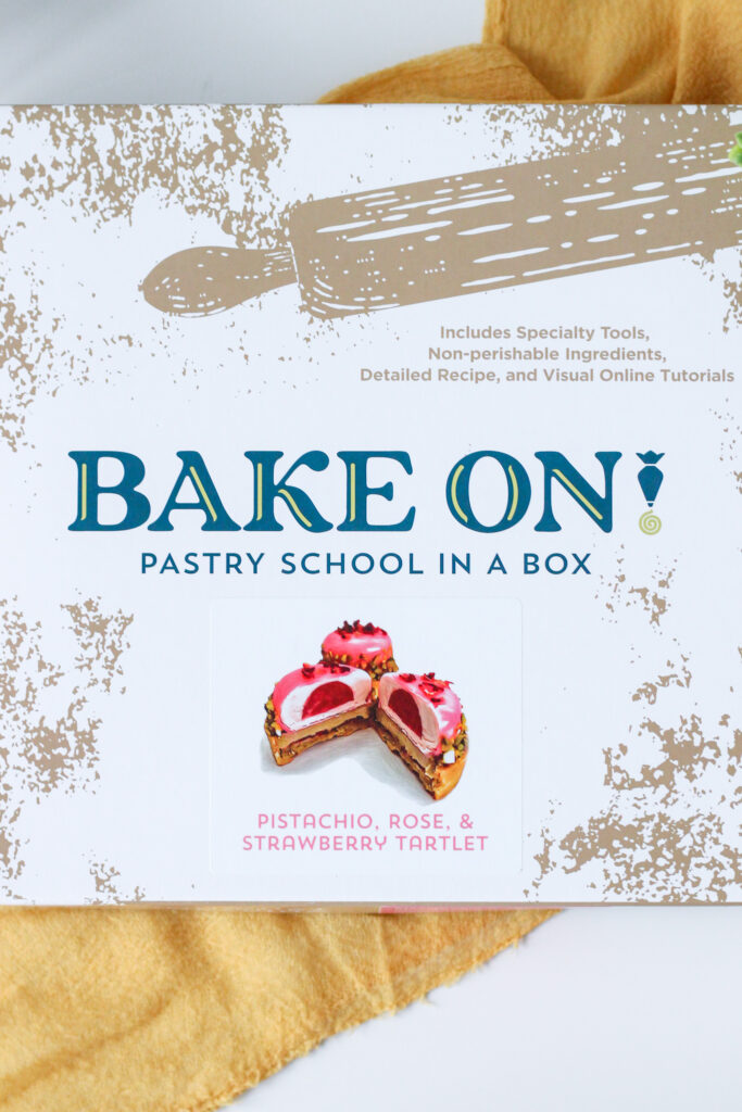 Bake On Kit: Pistachio, Rose, and Strawberry Tartlet