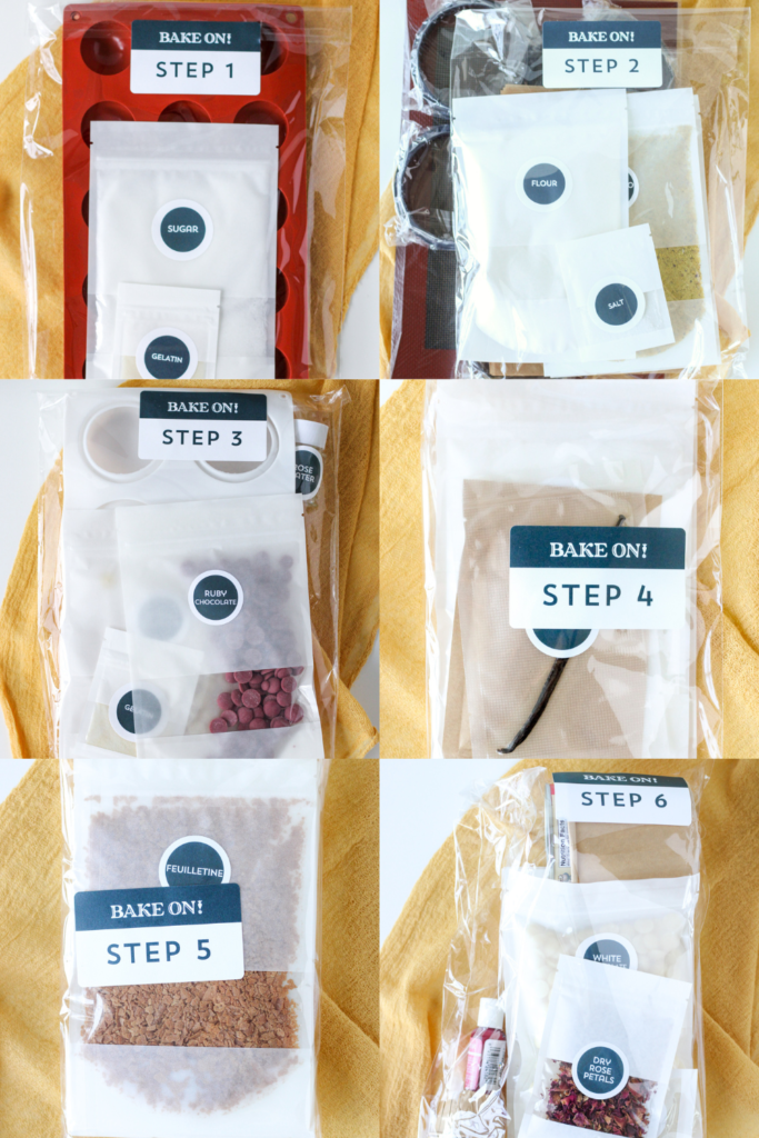 6 Steps of ingredients and tools