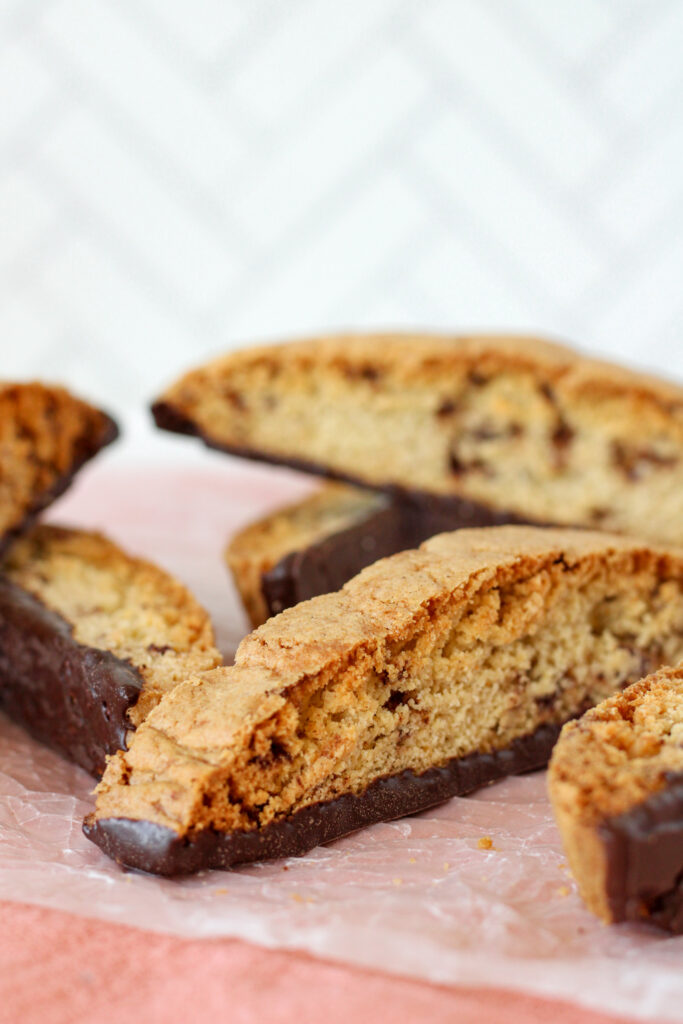 Cinnamon Bourbon Biscotti