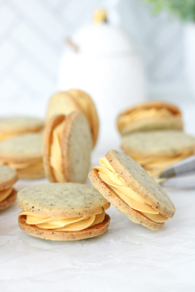Honey & Mint Sandwich Cookies