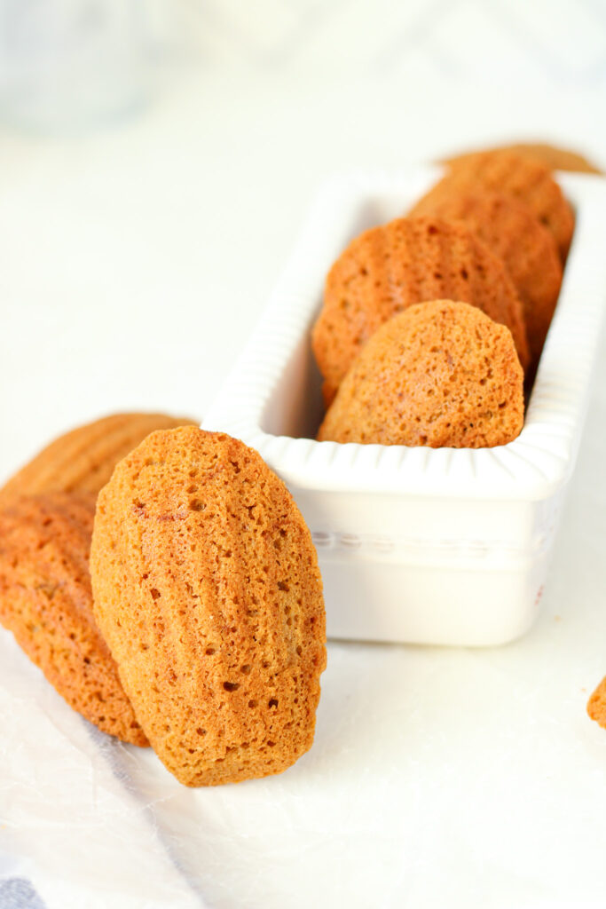 Brown Sugar Espresso Madeleines
