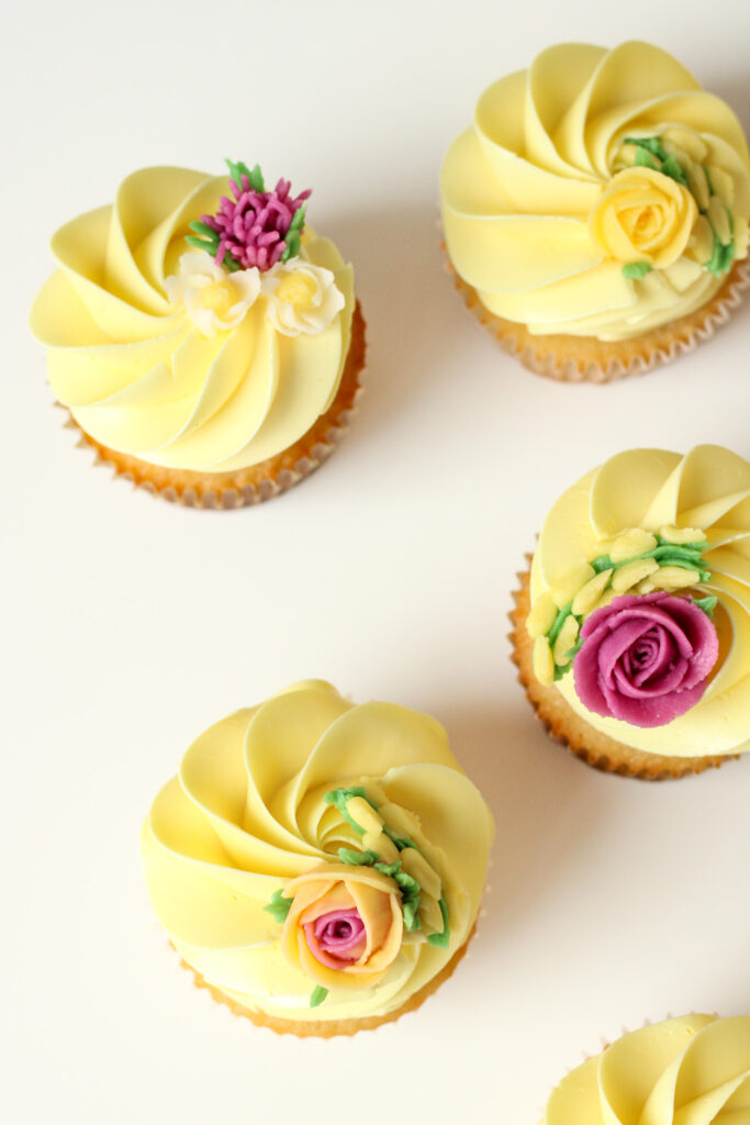 Lemon, Cardamom, and Thyme Cupcakes