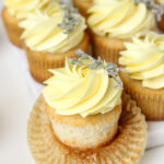 Lemon, Cardamom, and Thyme Cupcakes