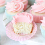 Mini Cherry Blossom Cupcakes
