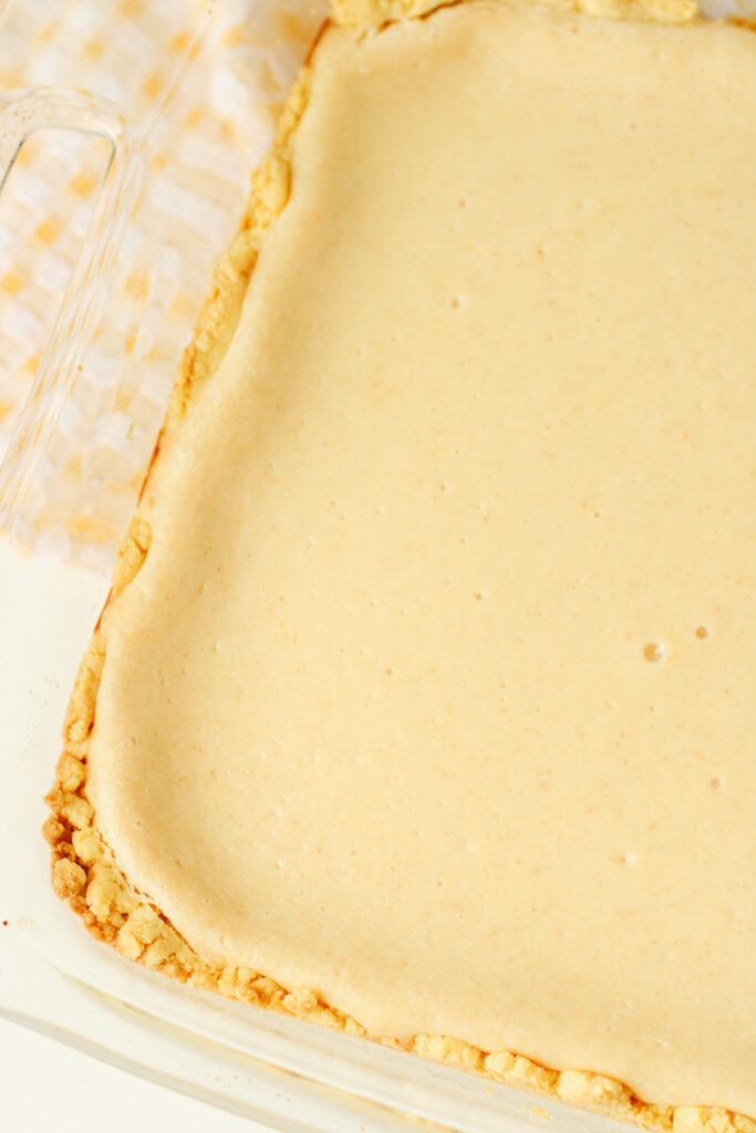 Guava Cheesecake without the guava sauce