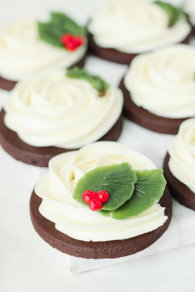 Chocolate Peppermint Cookies