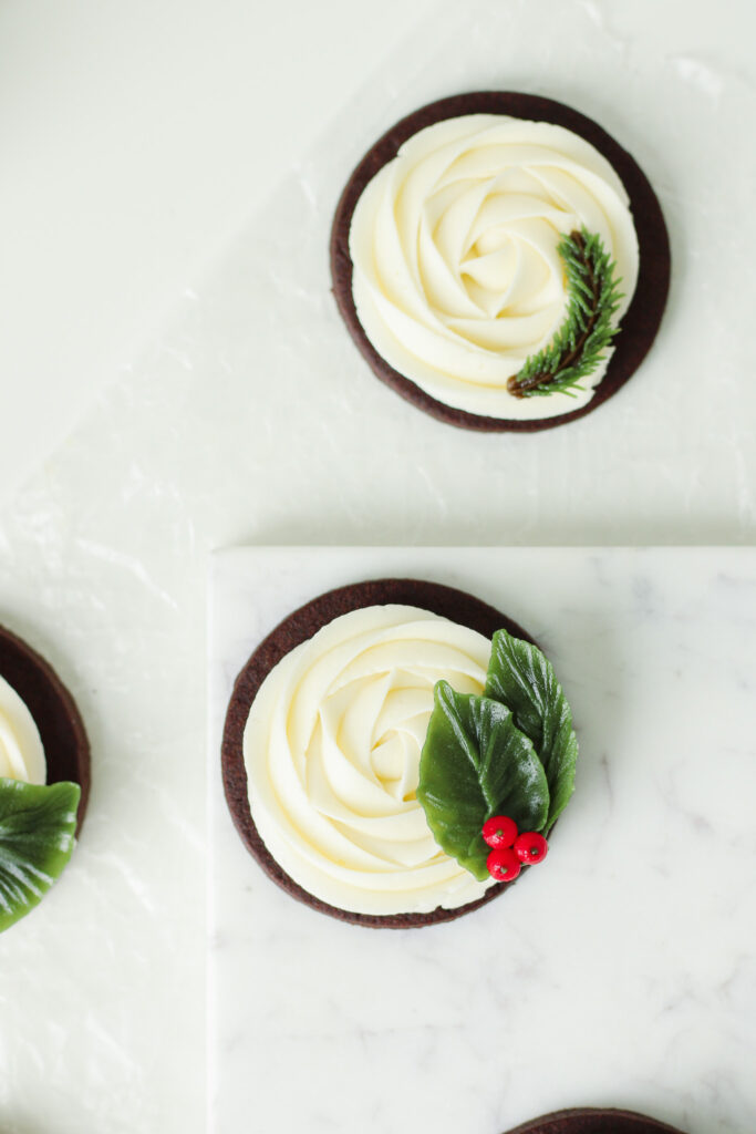Chocolate Peppermint Cookies