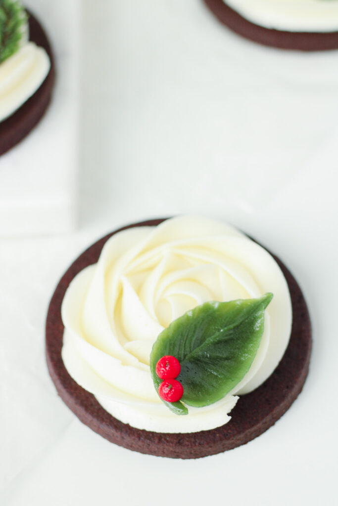 Chocolate Peppermint Cookies