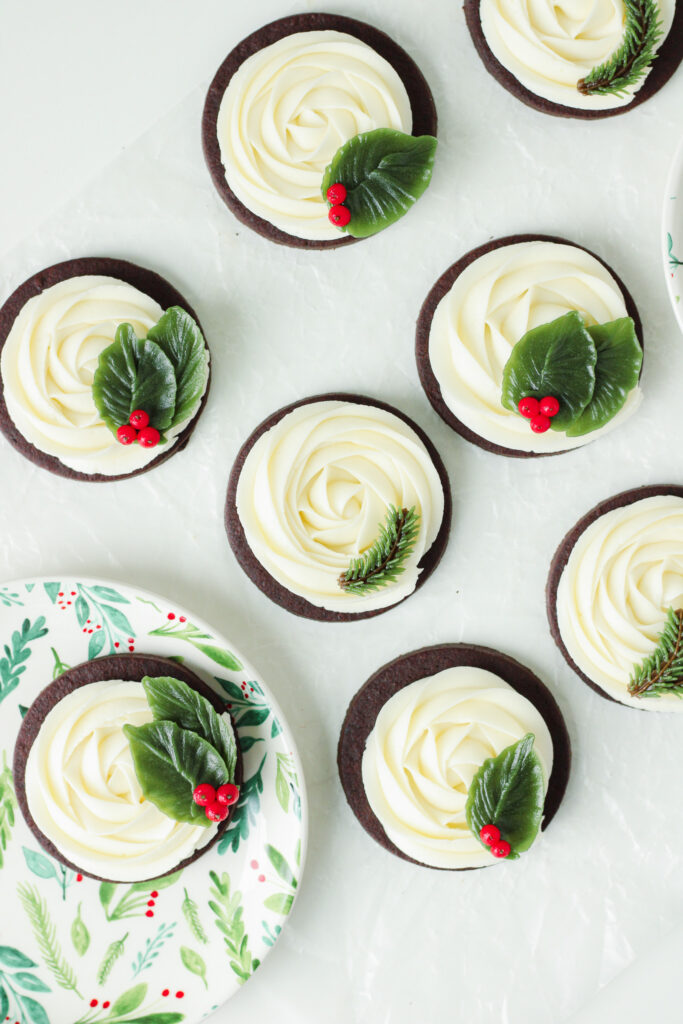 Chocolate Peppermint Cookies