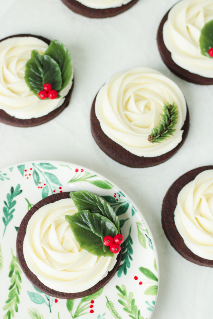 Chocolate Peppermint Cookies