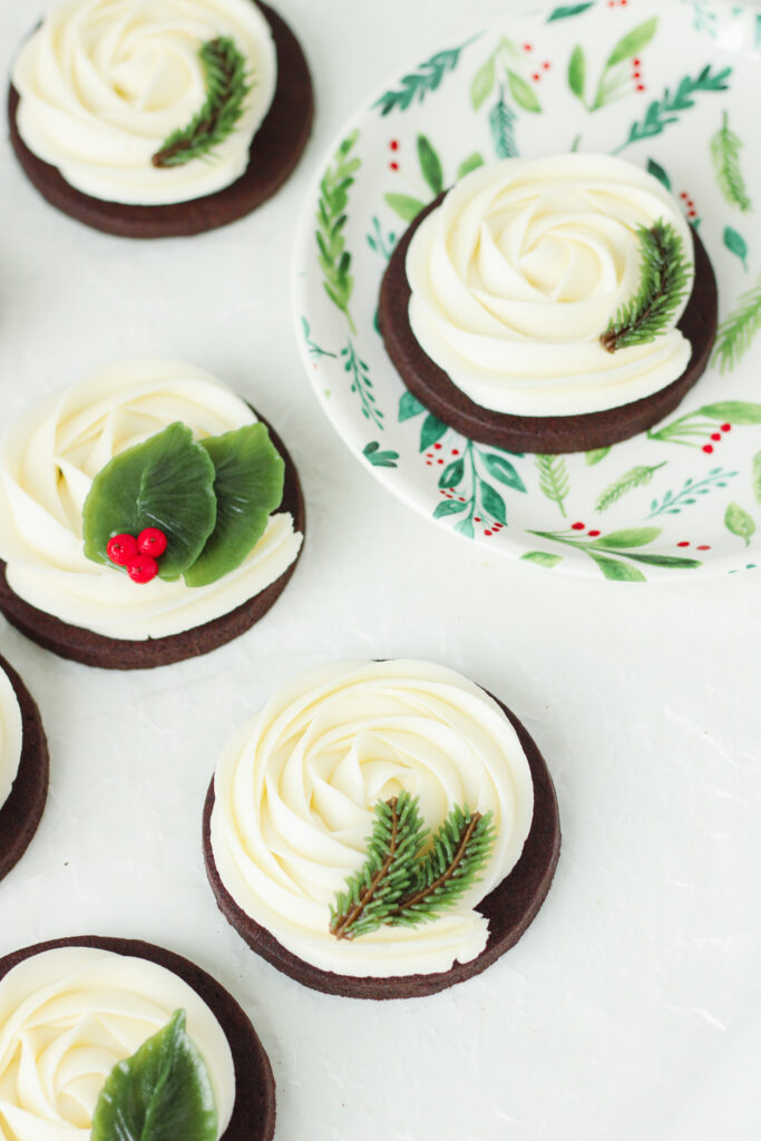 Chocolate Peppermint Cookies