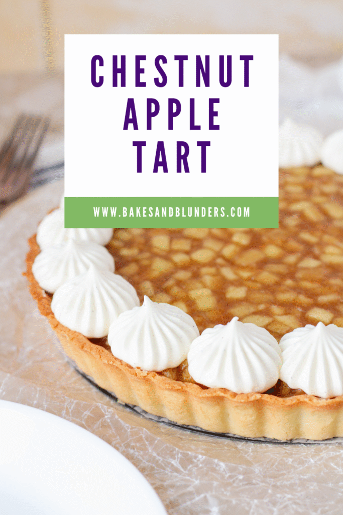 Chestnut Apple Tart | Bakes & Blunders
