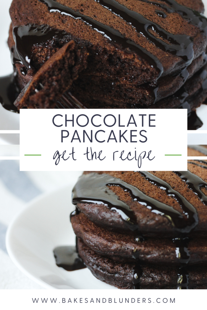 Chocolate Pancakes | Bakes & Blunders